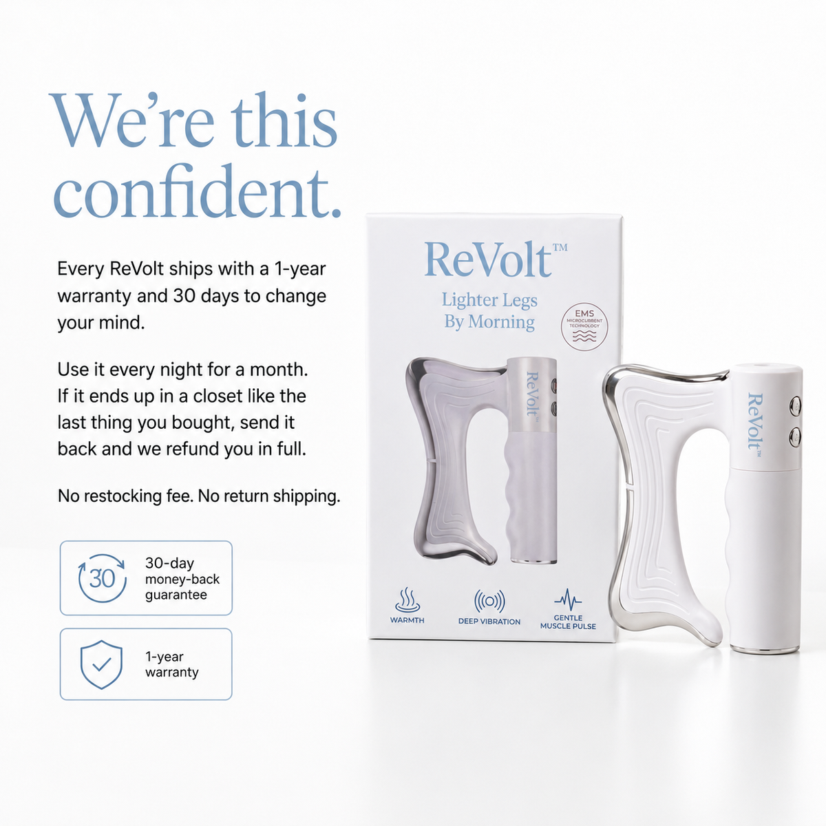 ReVolt™ —Recover Your Legs After a 12-Hour Shift In 5 Minutes