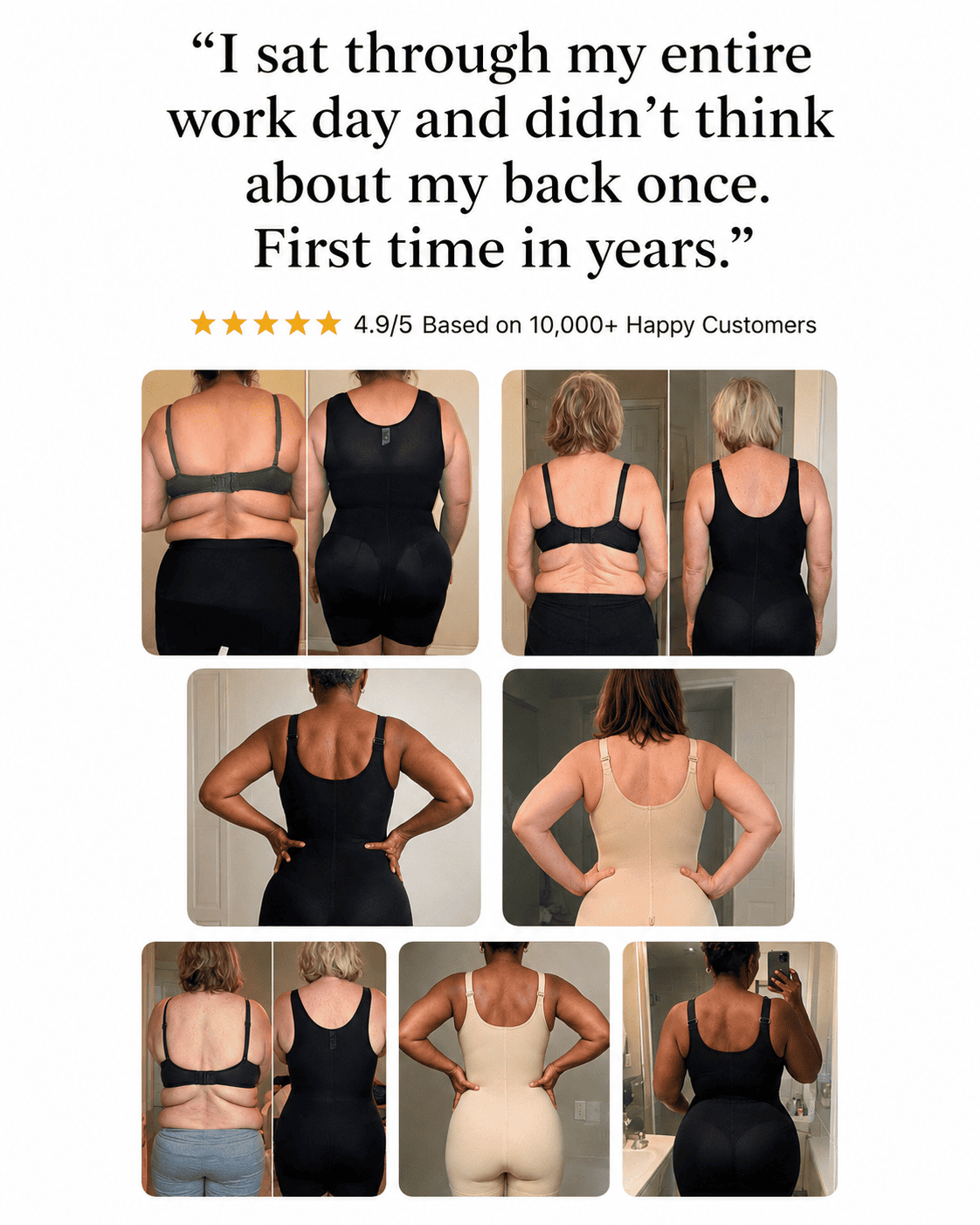 ShapeHaven Faja™— Put It On. Forget Your Back