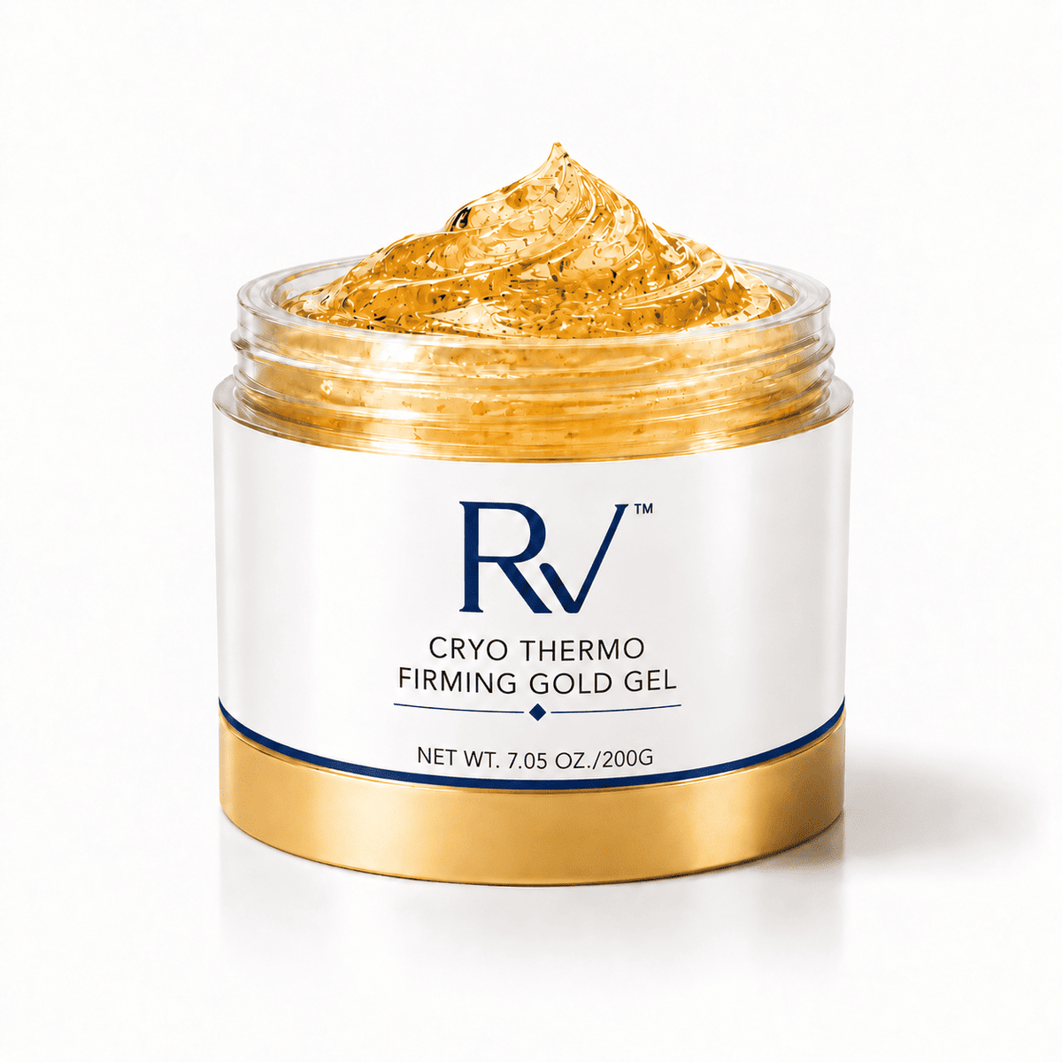 RV™ Cryo-Thermo Gold Firming Gel — Transform Your Skin. Take Back Control. Your Nightly Skin Ritual.