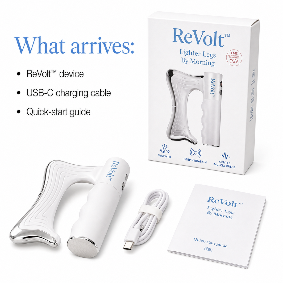 ReVolt™ —Recover Your Legs After a 12-Hour Shift In 5 Minutes