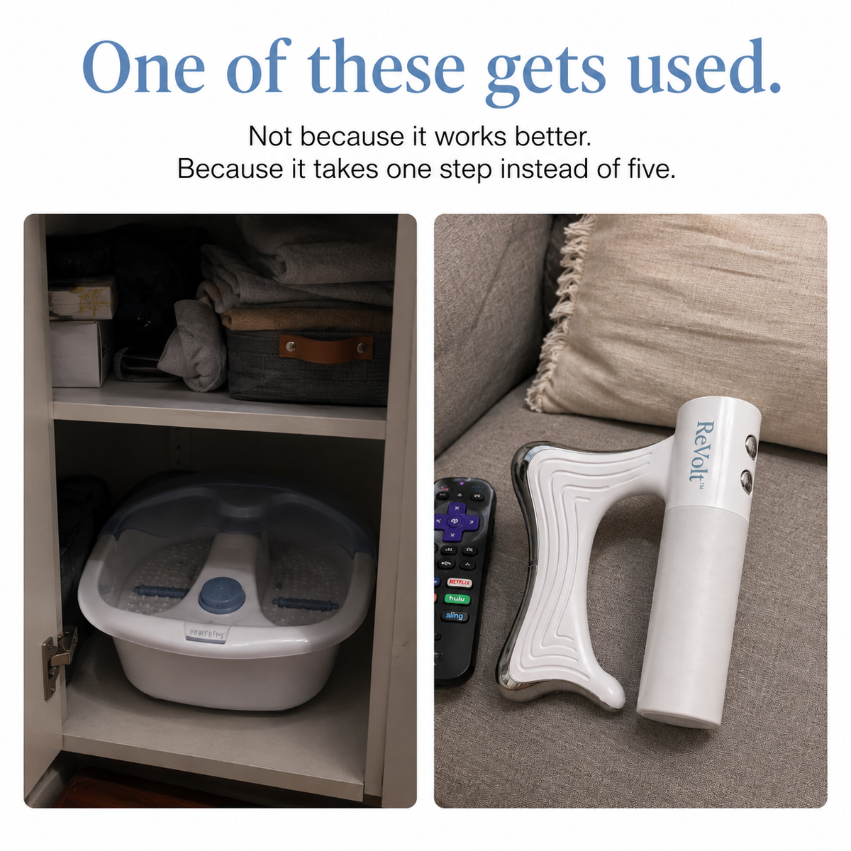 ReVolt™ —Recover Your Legs After a 12-Hour Shift In 5 Minutes