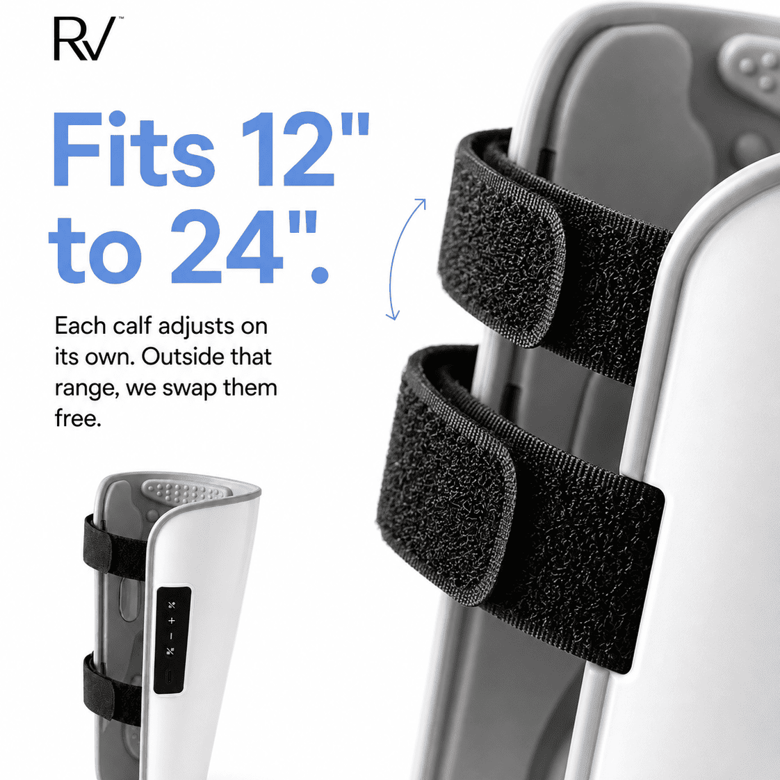 ReVolt™ Calf Recovery Sleeves — For After the Shift