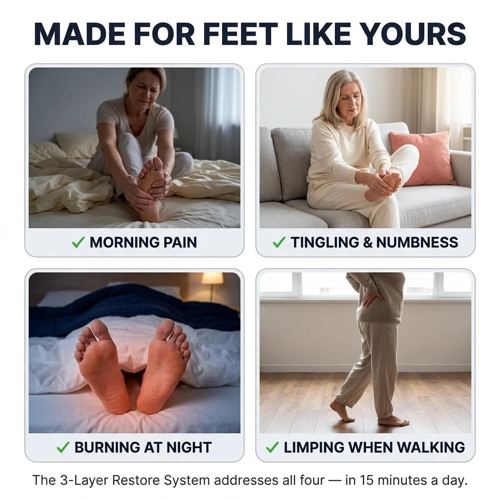 ReVolt™ Foot & Ankle Heat Wraps therapy  —  1 pair Where the Sleeves Stop