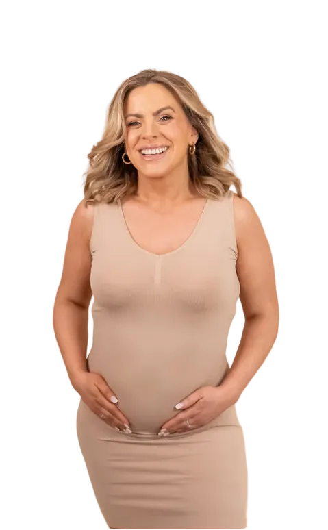 Maternity Slip - Dark Nude