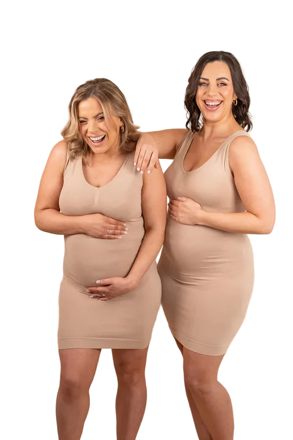 Maternity Slip - Dark Nude